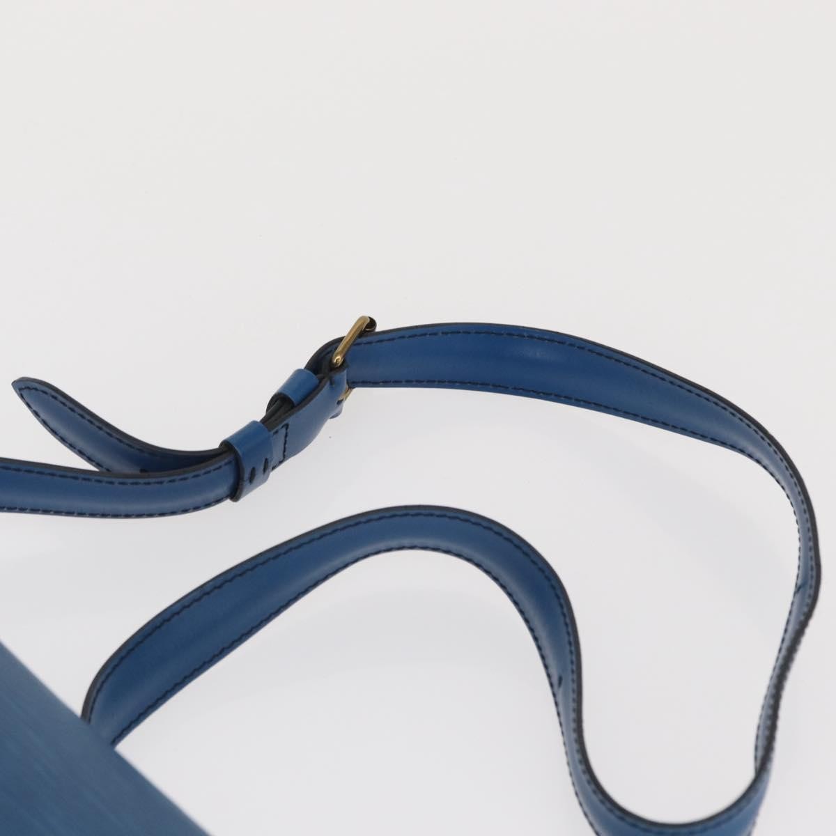 Louis Vuitton Cartouchiere Epi Leather, Blue, Leather, Shoulder Bag
