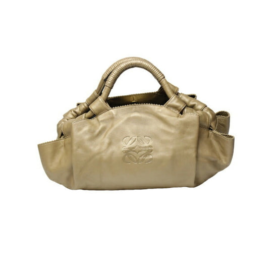 Loewe Nappa, Gold, Leather, handbag