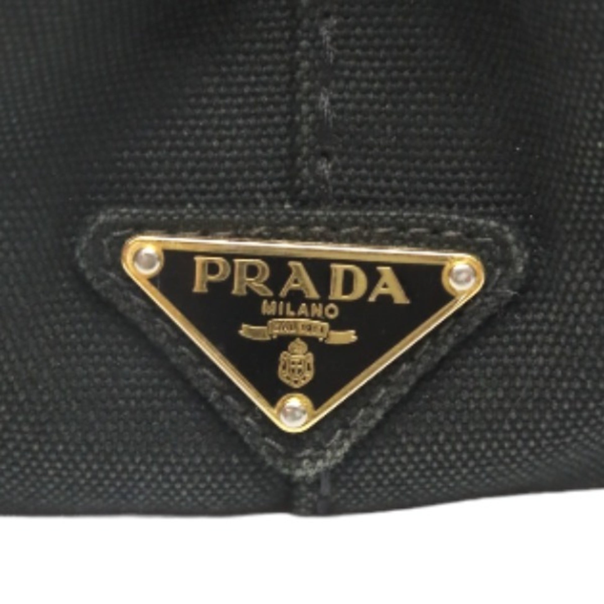Prada Canapa, Black, Denim - Jeans, tote