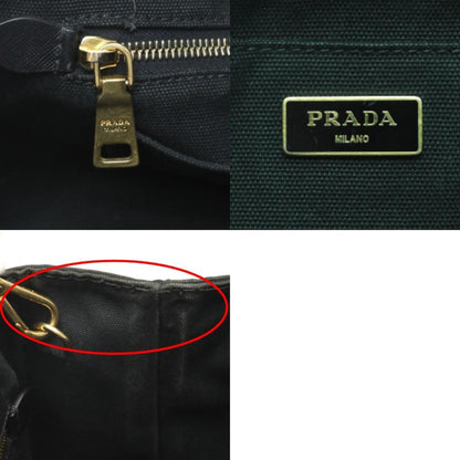 Prada Canapa, Black, Denim - Jeans, tote
