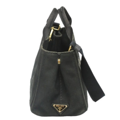 Prada Canapa, Black, Denim - Jeans, tote