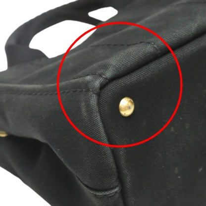 Prada Canapa, Black, Denim - Jeans, tote