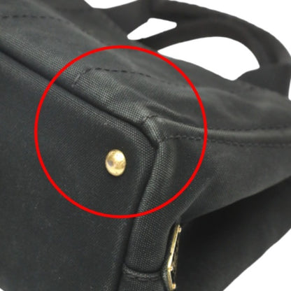 Prada Canapa, Black, Denim - Jeans, tote