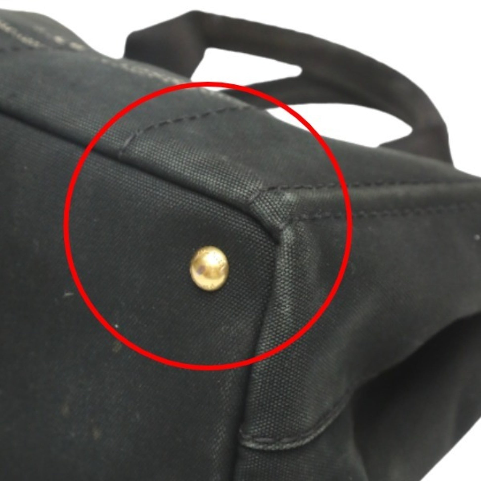 Prada Canapa, Black, Denim - Jeans, tote