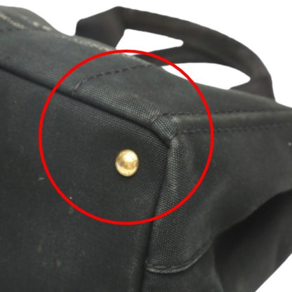 Prada Canapa, Black, Denim - Jeans, tote