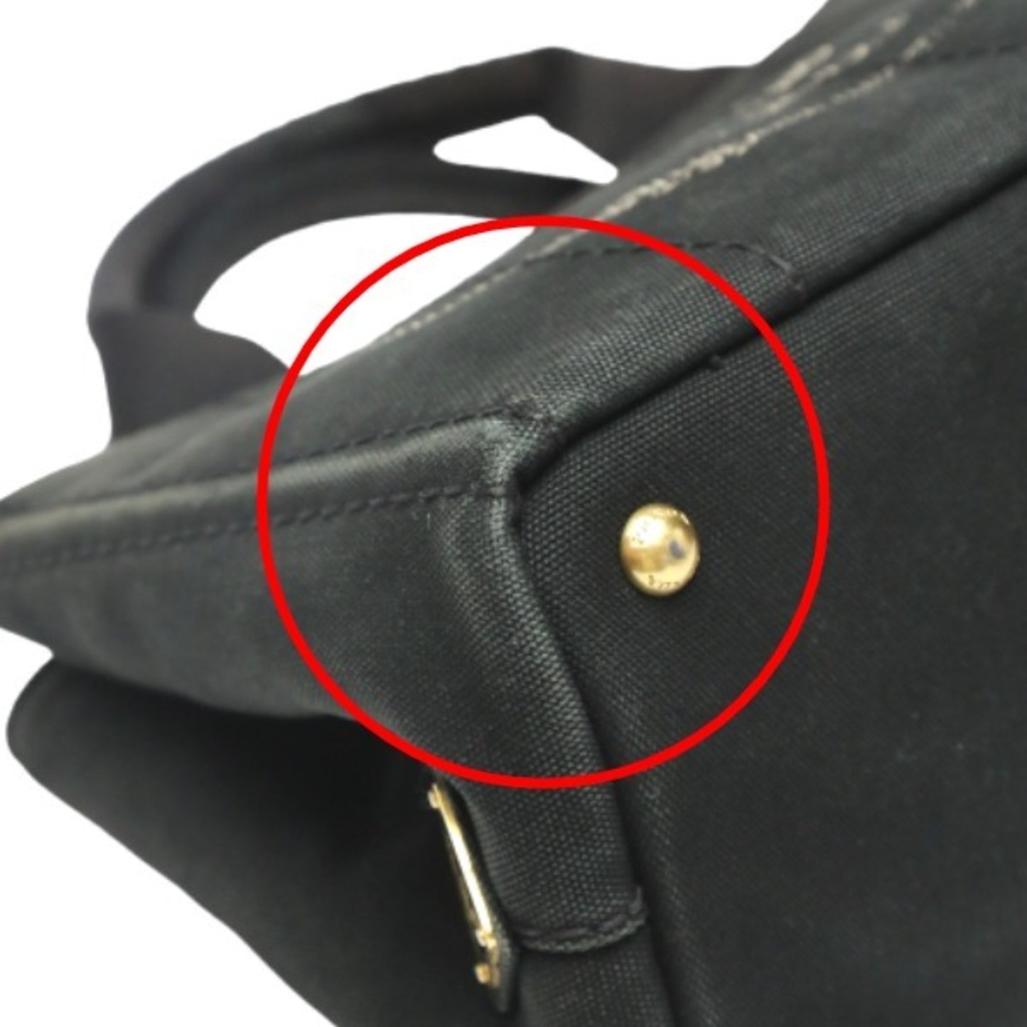 Prada Canapa, Black, Denim - Jeans, tote