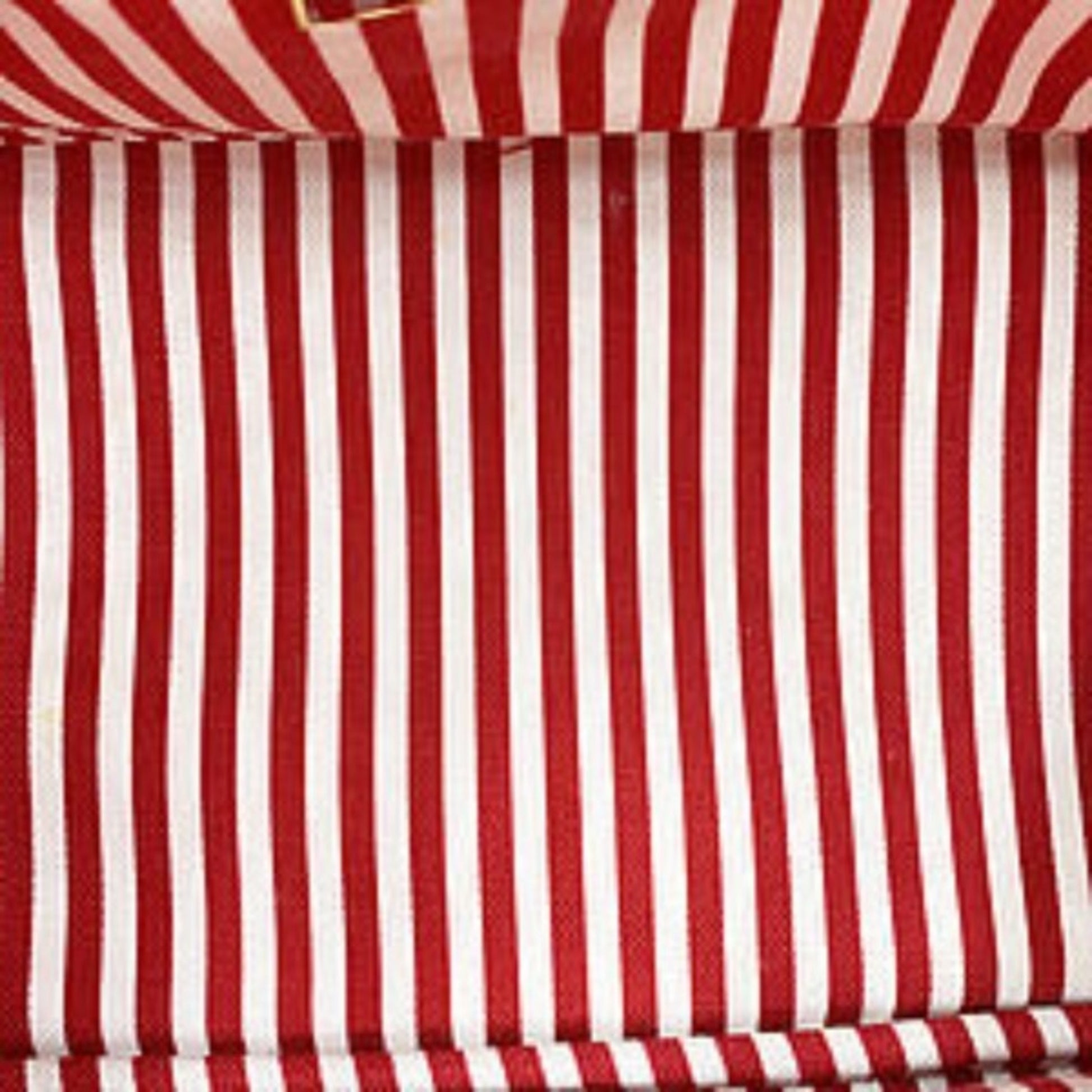 Prada Canapa, Red, Canvas, tote