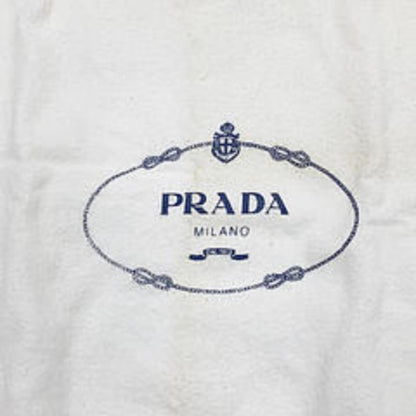 Prada Canapa, Red, Canvas, tote