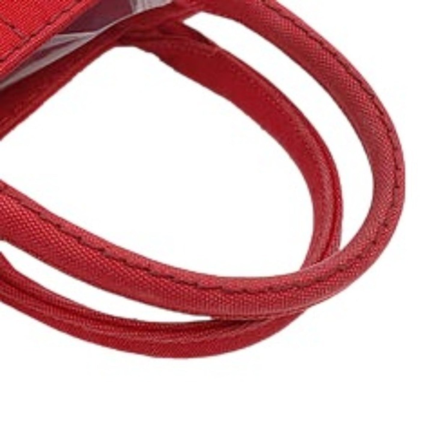 Prada Canapa, Red, Canvas, tote