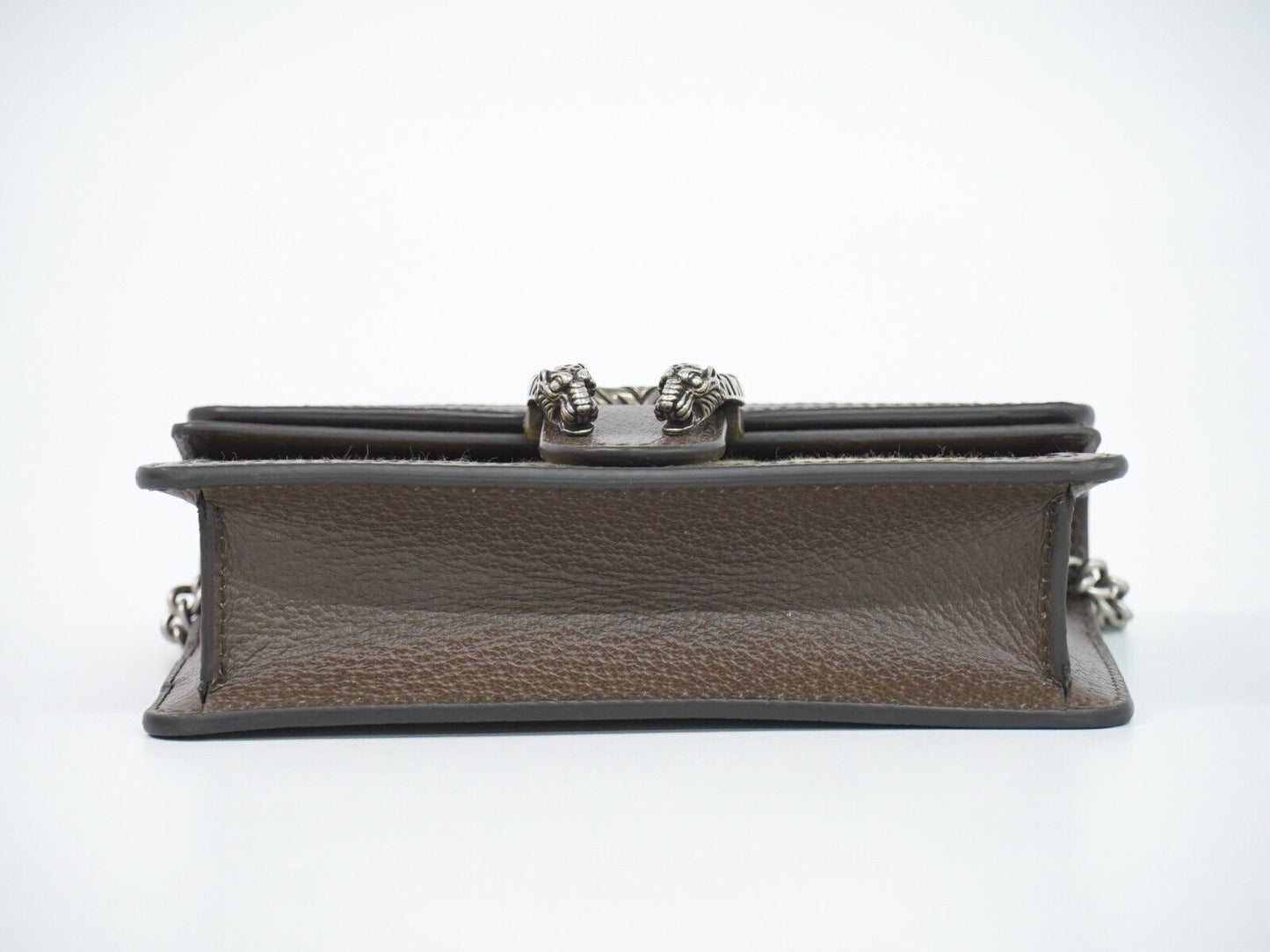 Gucci Dionysus Flap Messenger Bag Shearling, BEIGE, CANVAS, Crossbody bag