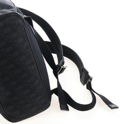 Christian Dior Motion Oblique Canvas with Leather, Black, Canvas, Backpack