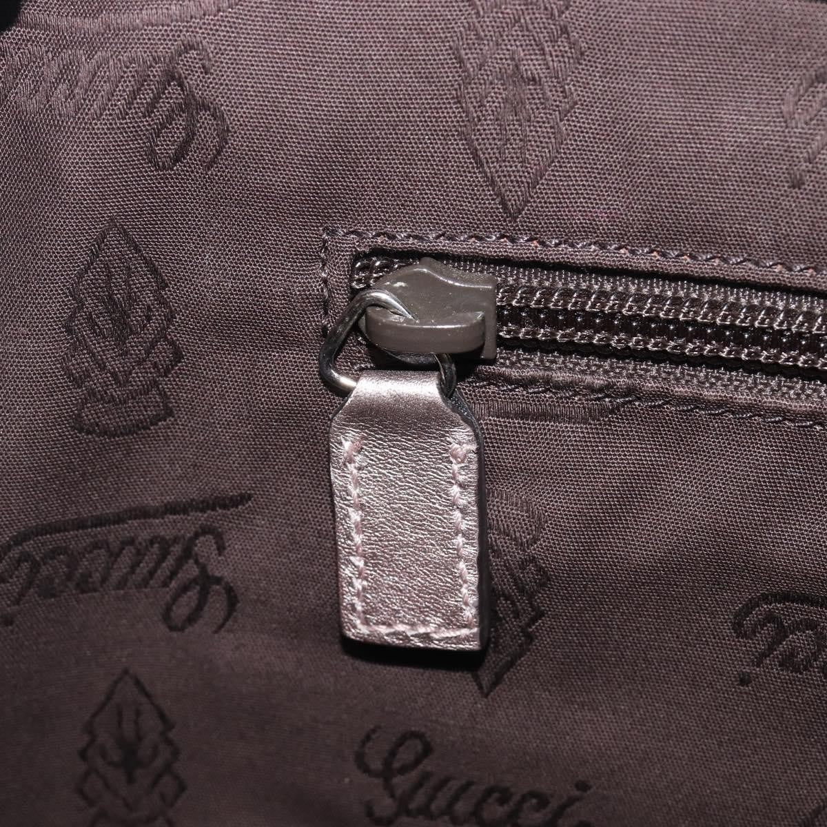Gucci Tote GG Imprime, Silver, Canvas, Tote Bag