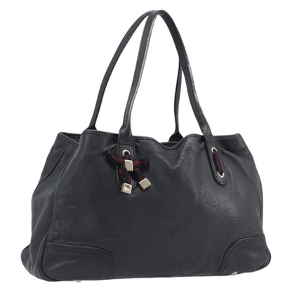 Gucci Princy Leather, Black, Leather, Tote Bag