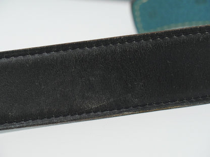 Hermes Constance Reversible Belt Leather with Guilloche Hardware, Black, Leather, Belt