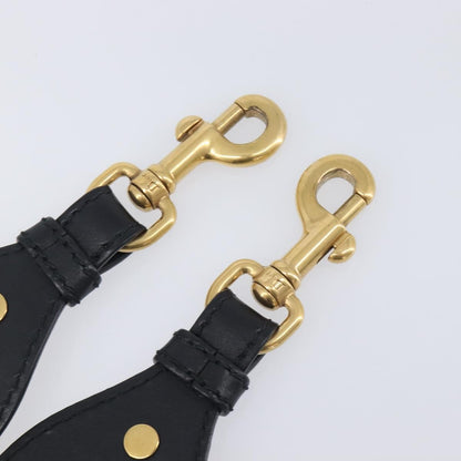Christian Dior Shoulder Strap Embellished Canvas, Navy, Canvas, Straps
