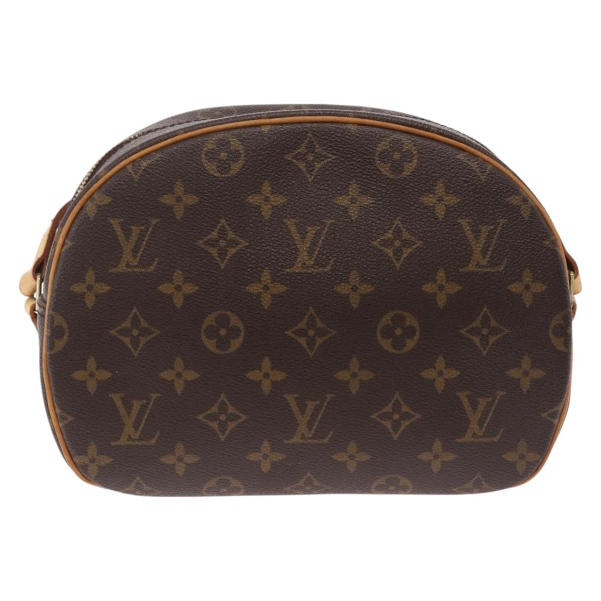 Louis Vuitton Blois Monogram Canvas, Brown, Canvas, Handbag