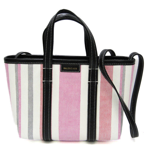 Balenciaga Barbes, Multicolour, Canvas, handbag
