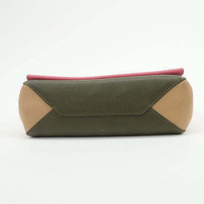 Louis Vuitton Lockme II Leather, Pink, Leather, Shoulder Bag