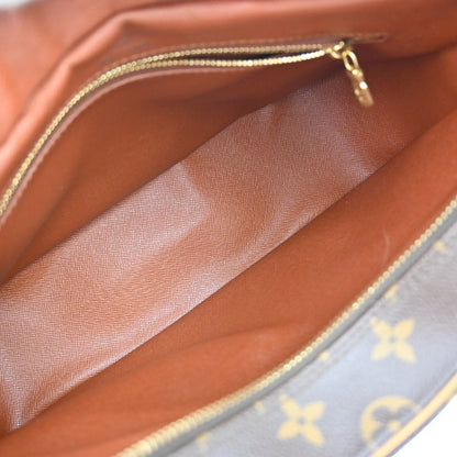 Louis Vuitton Boulogne Monogram, Brown, Canvas, Shoulder Bag