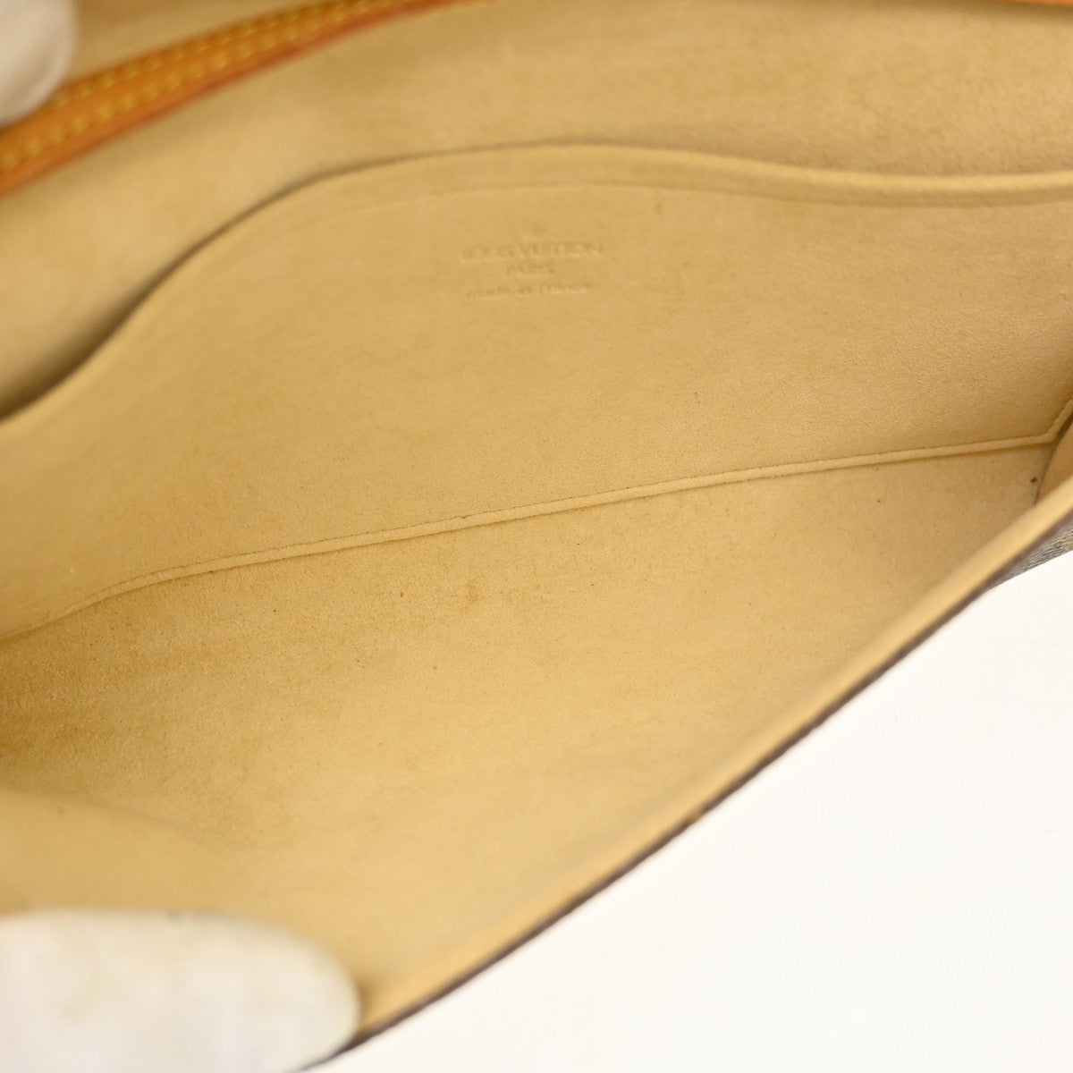 Louis Vuitton Twin Monogram Canvas, Brown, Canvas, Clutch