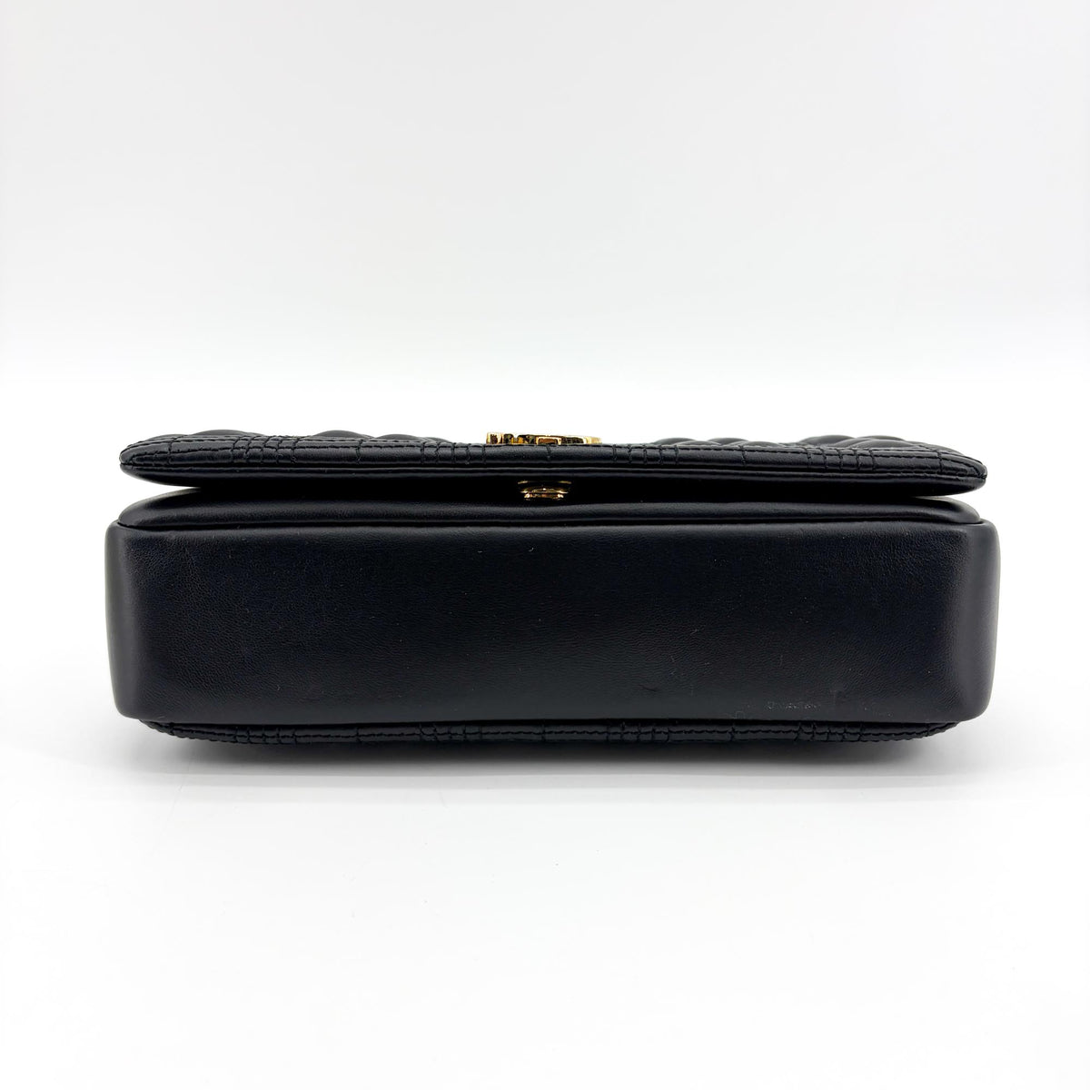 Burberry Lola Bum Quilted Lambskin, Black, Leather, Handbag