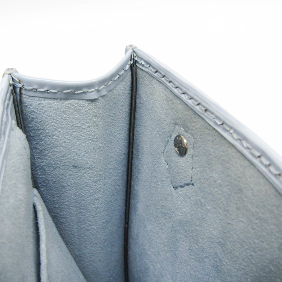 Louis Vuitton Petit Sac Plat Epi Leather, Blue, Leather, Handbag