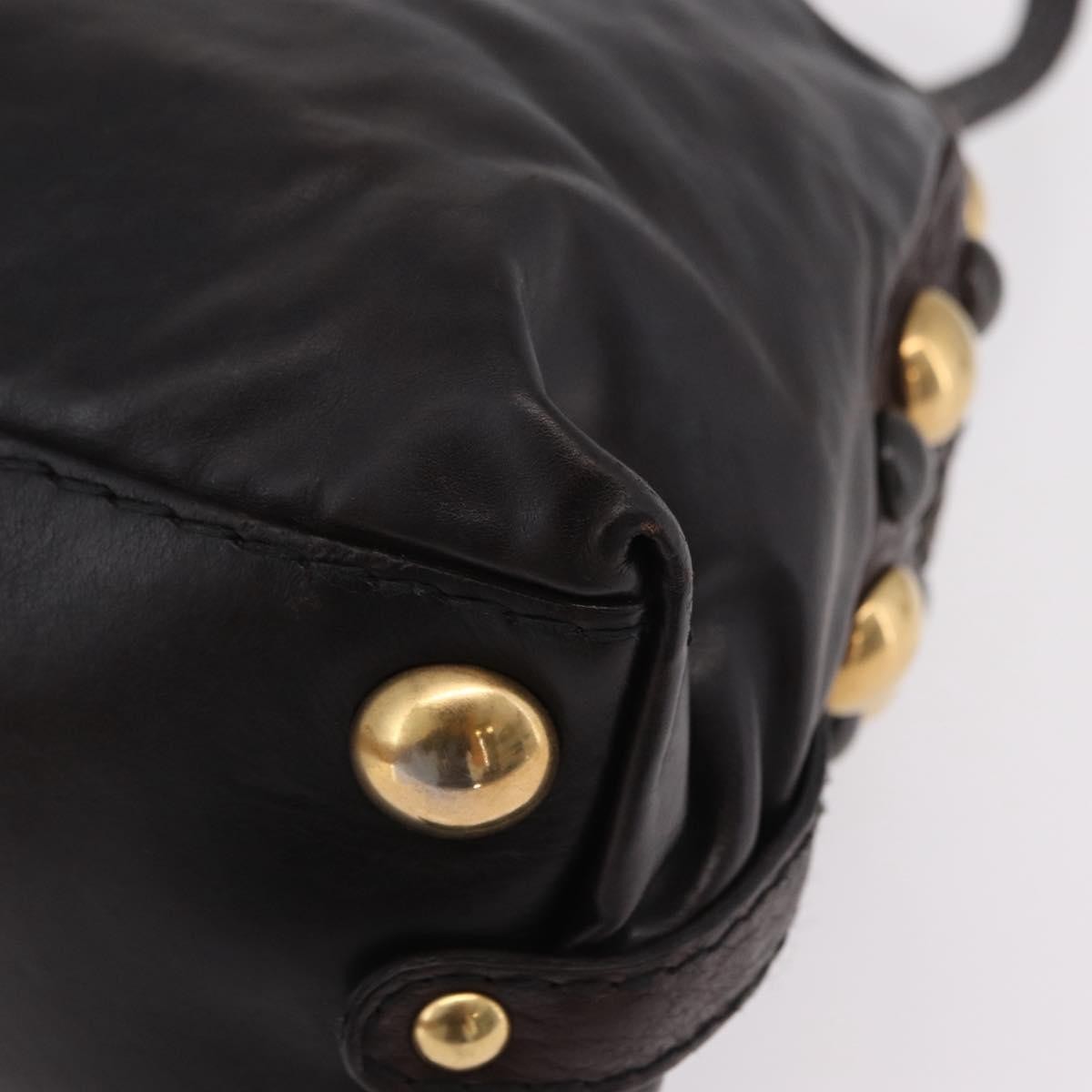 Gucci Babouska Heart Dome Satchel Leather, Black, Leather, Handbag