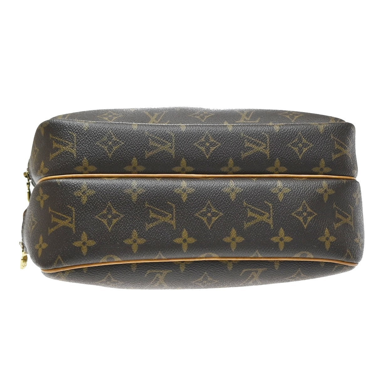 Louis Vuitton Reporter Monogram Canvas, Brown, Canvas, Handbag