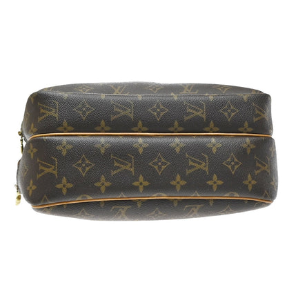 Louis Vuitton Reporter Monogram Canvas, Brown, Canvas, Handbag