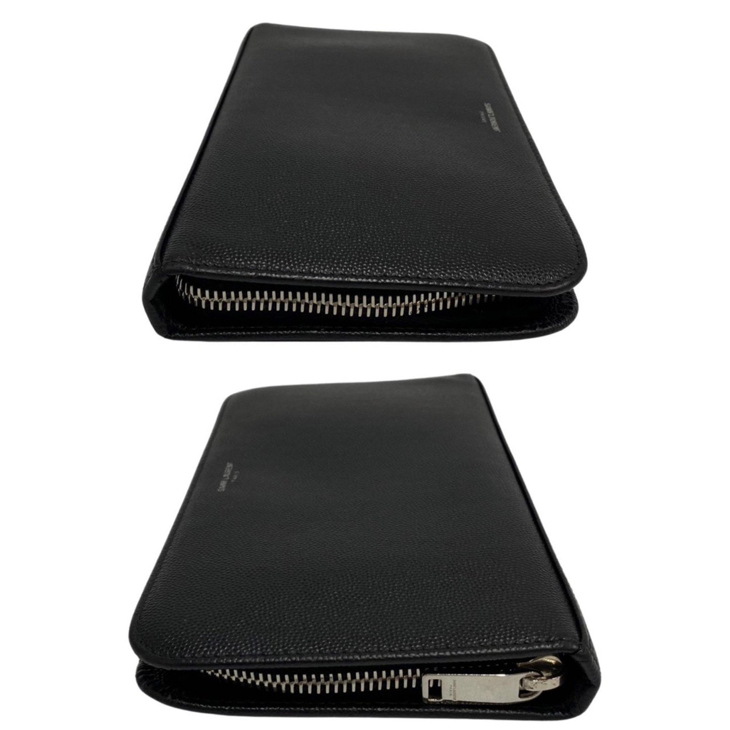 Saint Laurent, Black, Leather, wallet