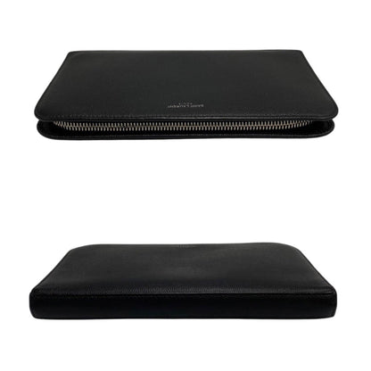 Saint Laurent, Black, Leather, wallet