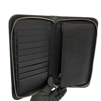 Saint Laurent, Black, Leather, wallet