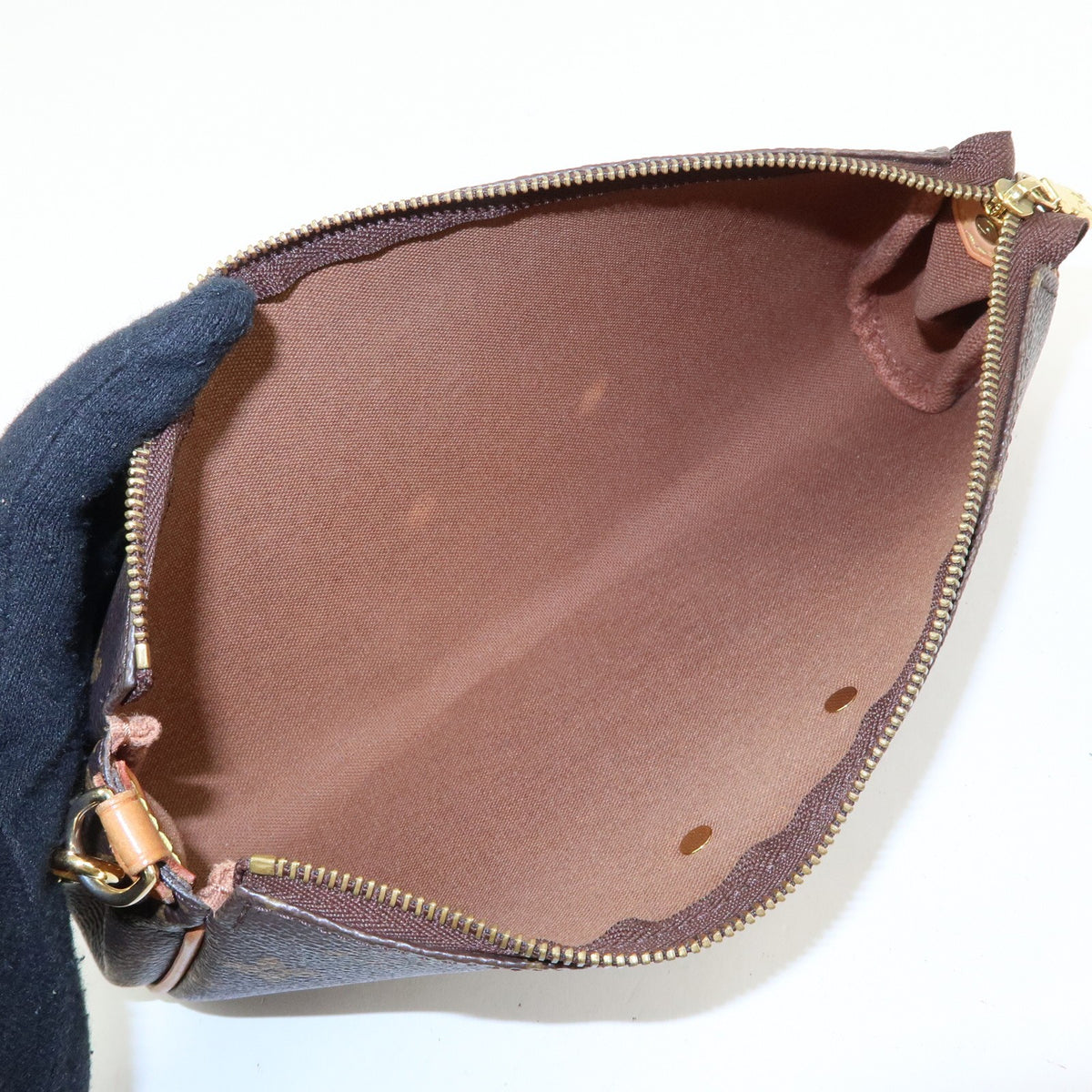 Louis Vuitton Eva Monogram Canvas, Brown, Canvas, Handbag