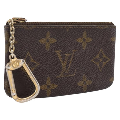 Louis Vuitton Pochette Clés Monogram Canvas, Brown, Canvas, Wallet