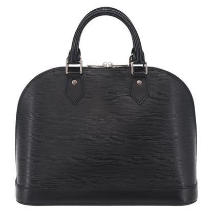 Louis Vuitton Alma Epi Leather, Black, Leather, Handbag