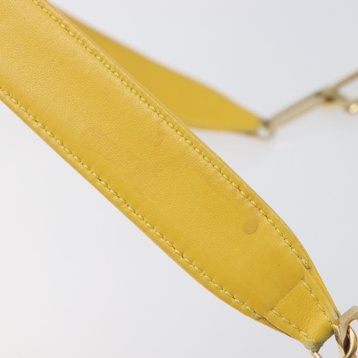 Loewe Shoulder bag Leather, Yellow, Leather, Shoulder Bag