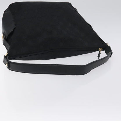 Salvatore Ferragamo Shoulder Bag Canvas, Black, Canvas, Shoulder Bag