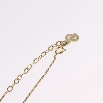 Christian Dior CD Pendant Metal, Gold, Metal, Necklace