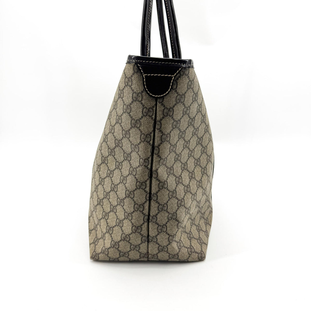 Gucci Joy GG Coated Canvas with Leather, Brown, Canvas, Tote Bag