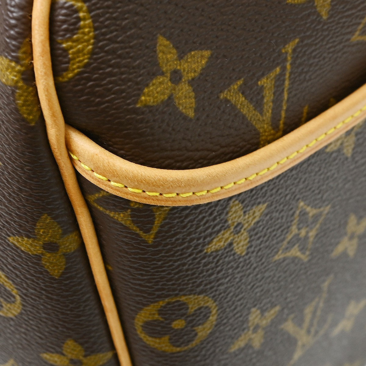 Louis Vuitton Deauville Monogram, Brown, Canvas, Handbag