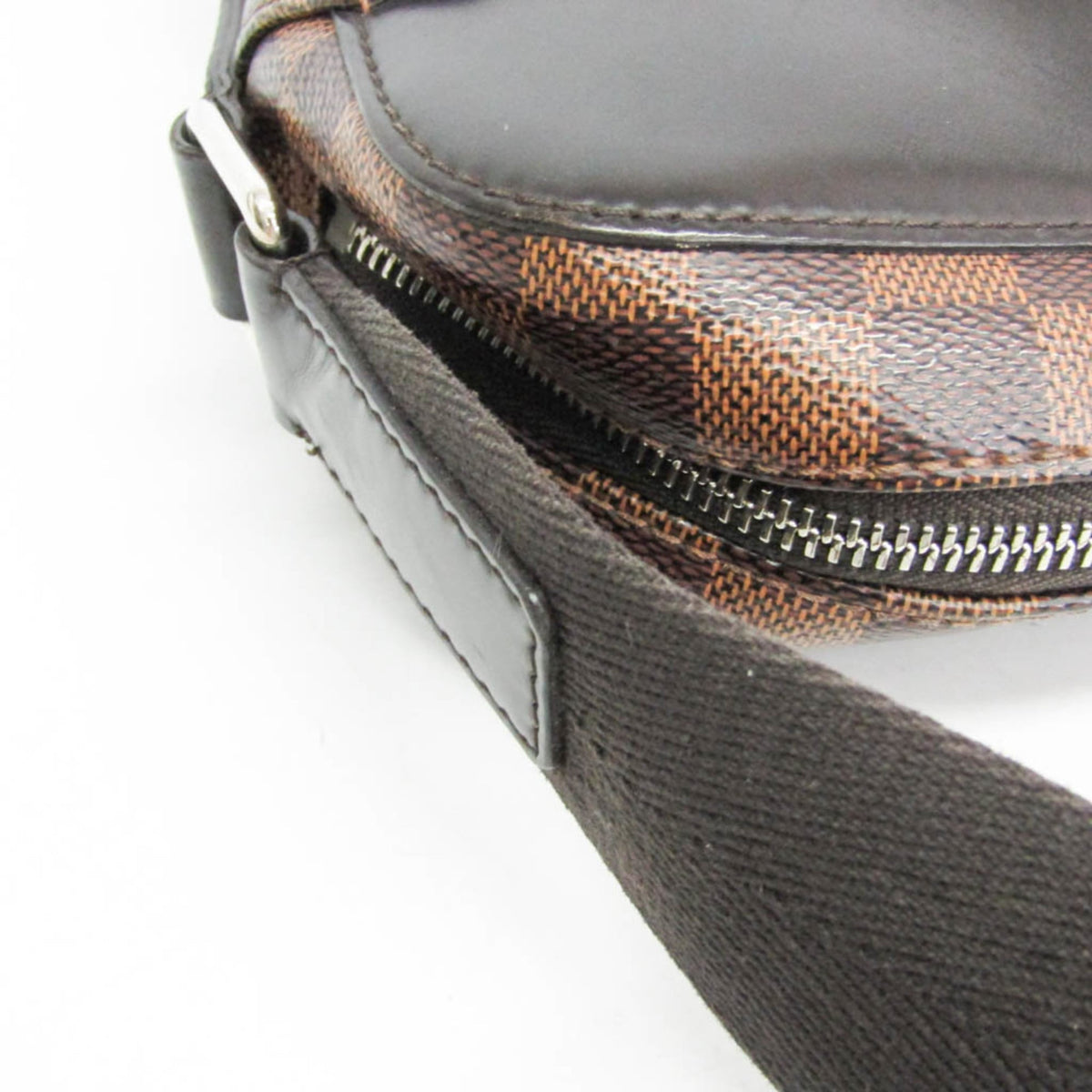 Louis Vuitton Jake Messenger Damier, Brown, Canvas, Handbag