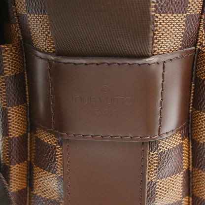 Louis Vuitton Naviglio Damier Ebene, Brown, Canvas, Shoulder Bag