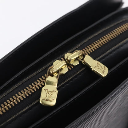 Louis Vuitton Pont Neuf Epi Leather, Black, Leather, Handbag