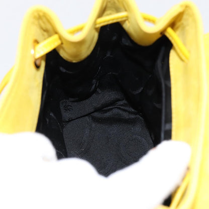Salvatore Ferragamo Gancini Suede, Yellow, Suede, Backpack