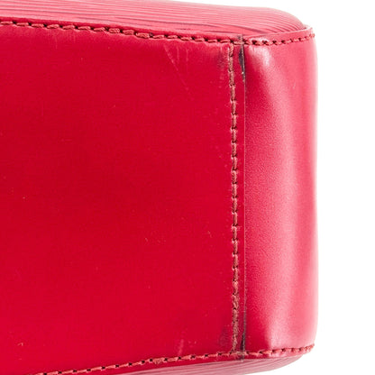 Louis Vuitton Jasmin Epi Leather, Red, Leather, Handbag