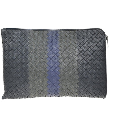 Bottega Veneta Portfolio Intrecciato Nappa, Multicolour, Leather, Clutch