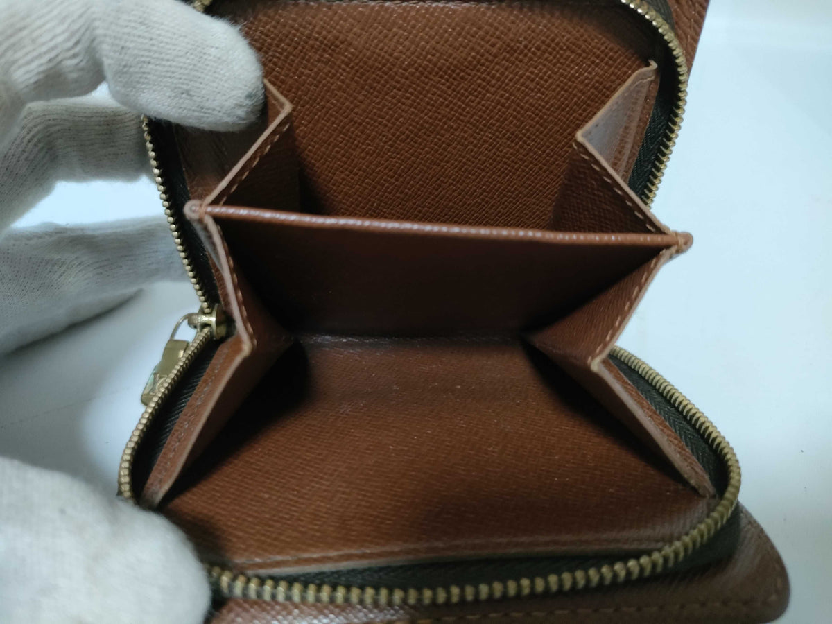 Louis Vuitton Compact Zip Perforated Monogram Canvas, Brown, Canvas, Wallet