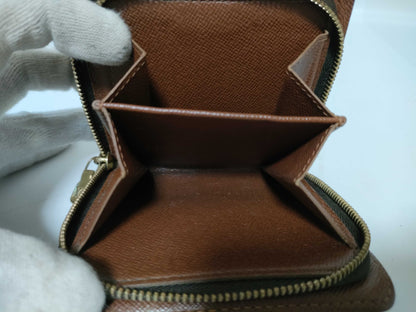 Louis Vuitton Compact Zip Perforated Monogram Canvas, Brown, Canvas, Wallet