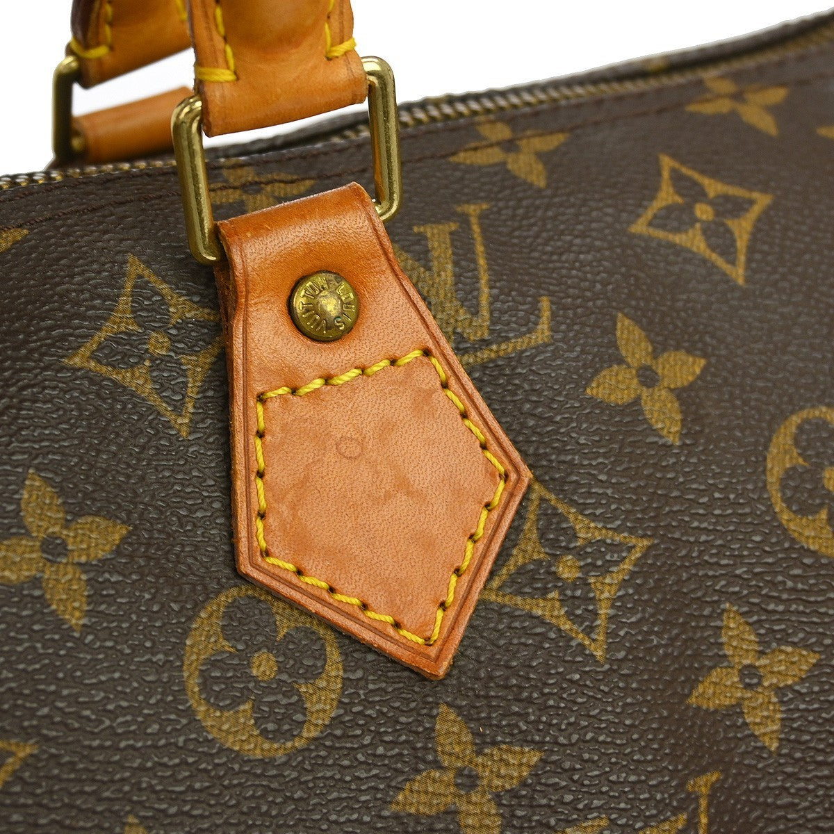 Louis Vuitton Speedy Monogram Canvas, Brown, Canvas, Handbag