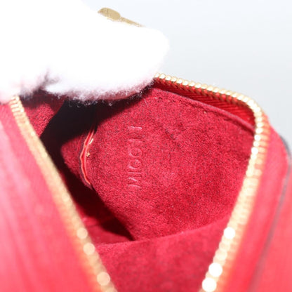 Louis Vuitton Soufflot Pochette Epi Leather, Red, Leather, Clutch